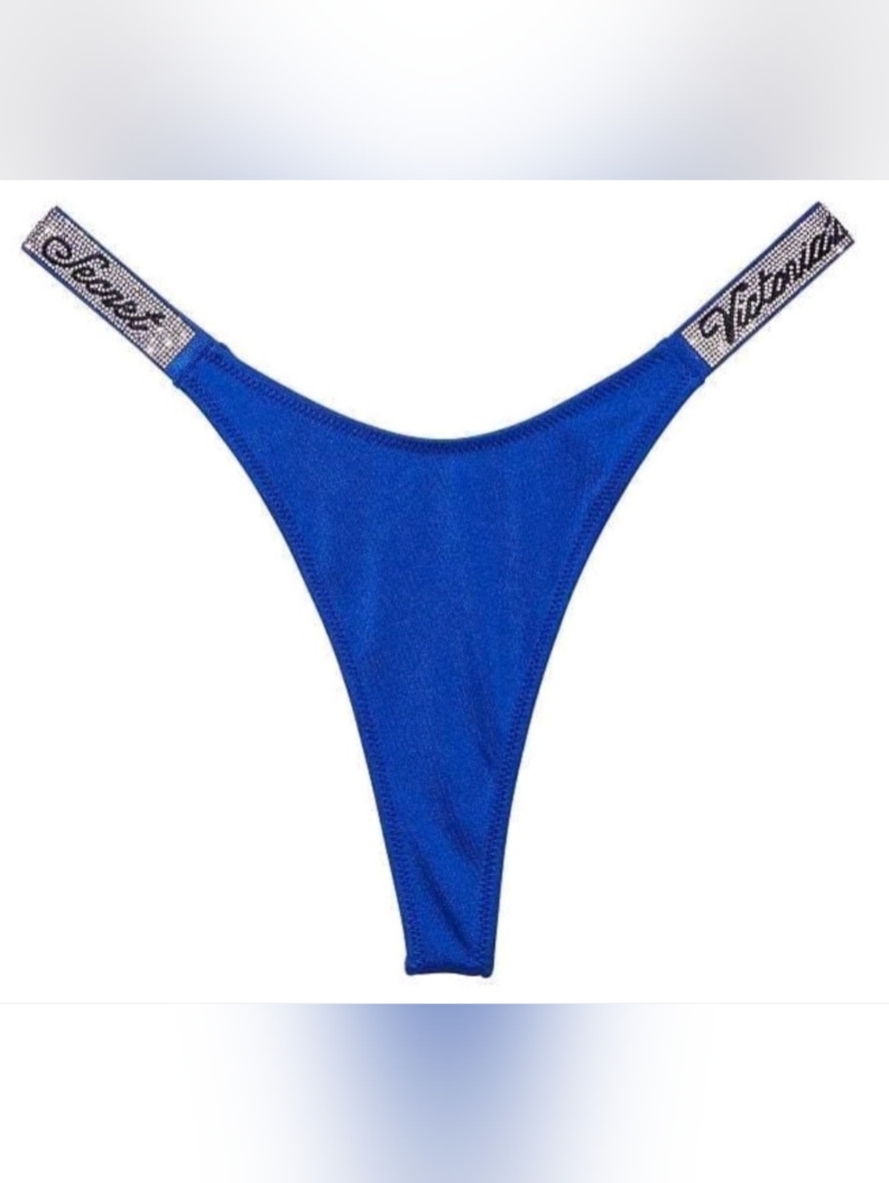S M L VS Swim Shine Strap Thong Bikini Bottom Tropical Island Getaway